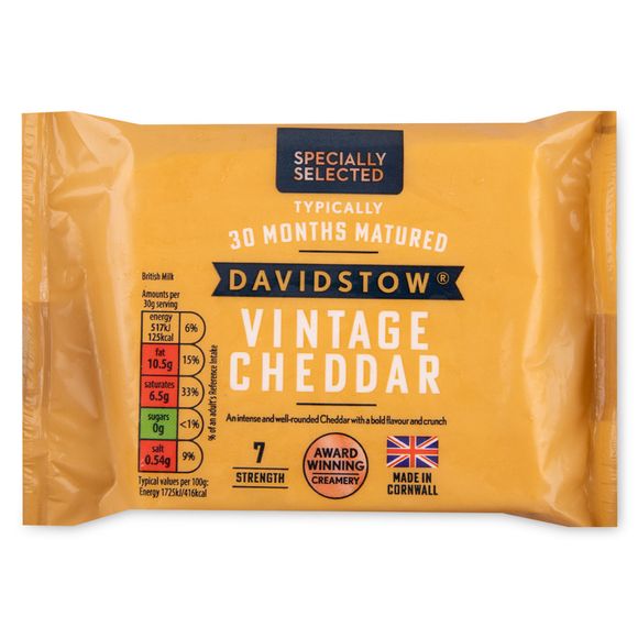 Specially Selected Davidstow Vintage Cheddar 200g